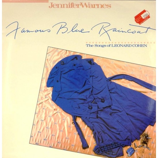 Пластинка Jennifer Warnes Famous Blue Raincoat. The songs of Leonard Cohen